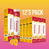 Sunshine Nutrition Vitamin C Effervescent Tablet 12's Pack