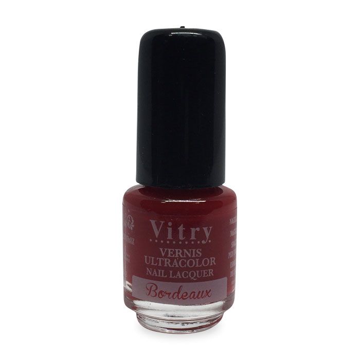 Vitry Nail Varnish 4 ml Dark Red color